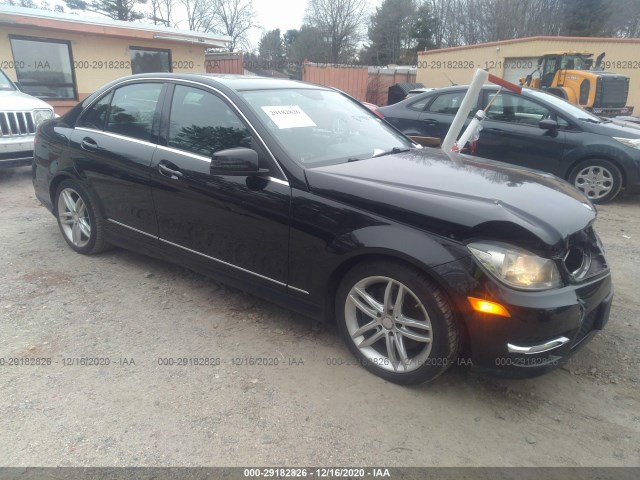 MERCEDES-BENZ C-CLASS 2013 wddgf8ab2dr294598