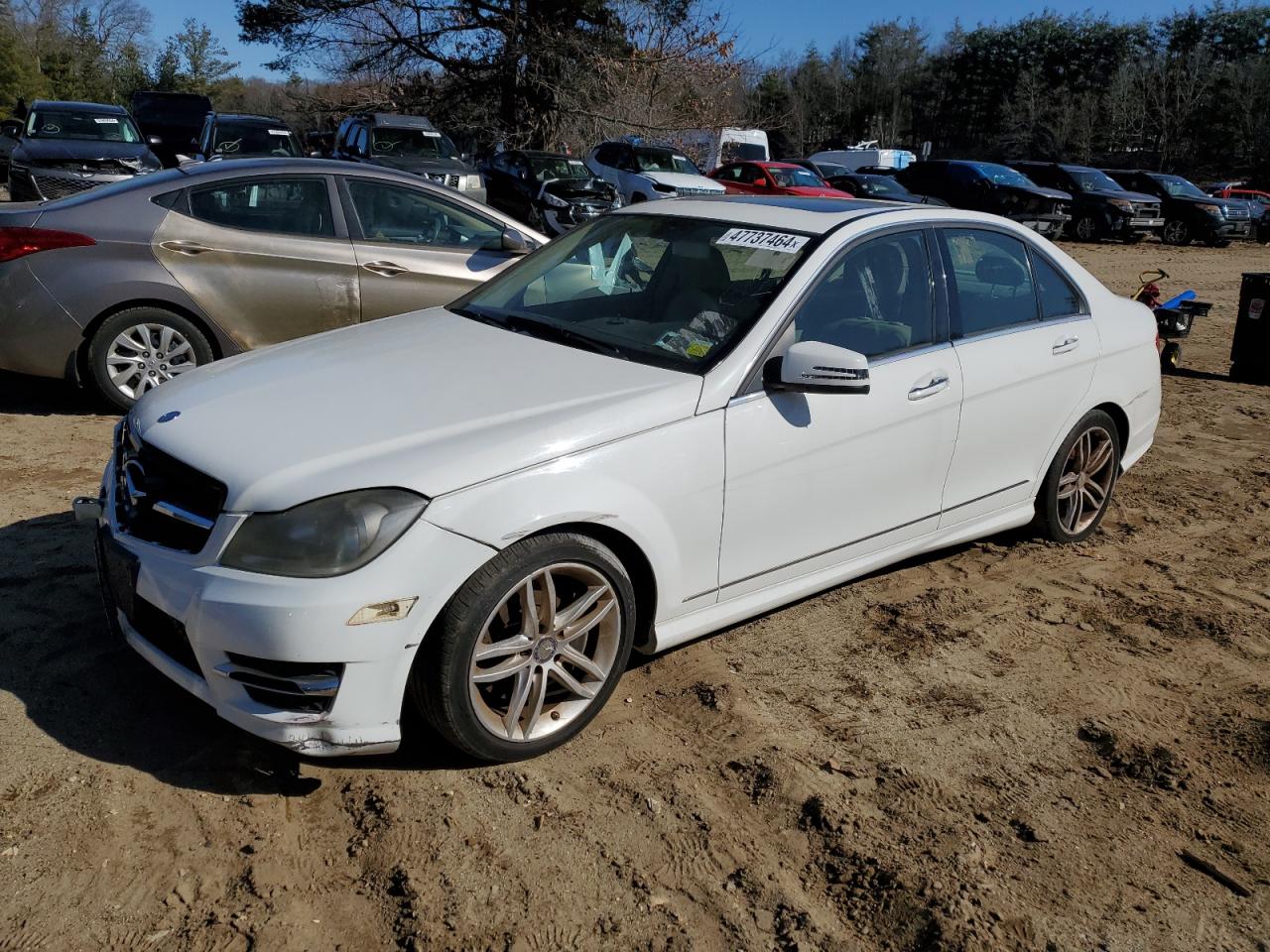 MERCEDES-BENZ C-KLASSE 2014 wddgf8ab2ea893789