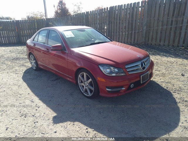 MERCEDES-BENZ C-CLASS 2014 wddgf8ab2ea924359