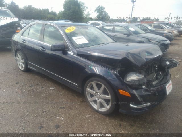 MERCEDES-BENZ C-CLASS 2014 wddgf8ab2ea924703