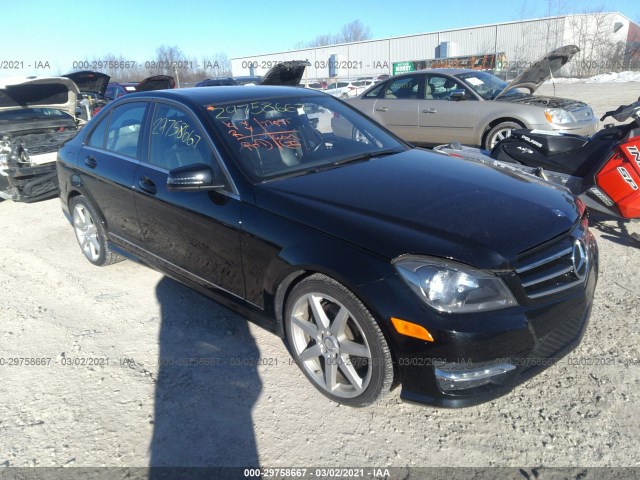 MERCEDES-BENZ C-CLASS 2014 wddgf8ab2eg249559