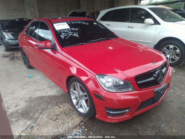 MERCEDES-BENZ C-CLASS 2014 wddgf8ab2er304614