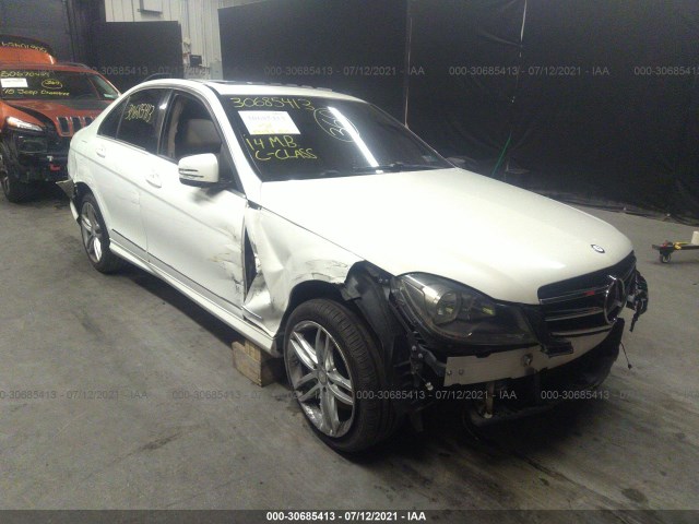 MERCEDES-BENZ C-CLASS 2014 wddgf8ab2er304936