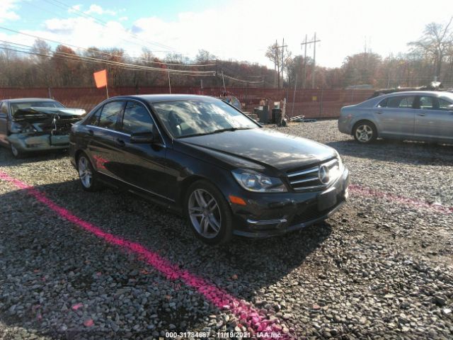 MERCEDES-BENZ C-CLASS 2014 wddgf8ab2er305925