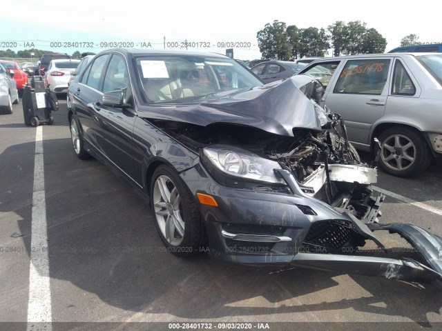 MERCEDES-BENZ C-CLASS 2014 wddgf8ab2er306783