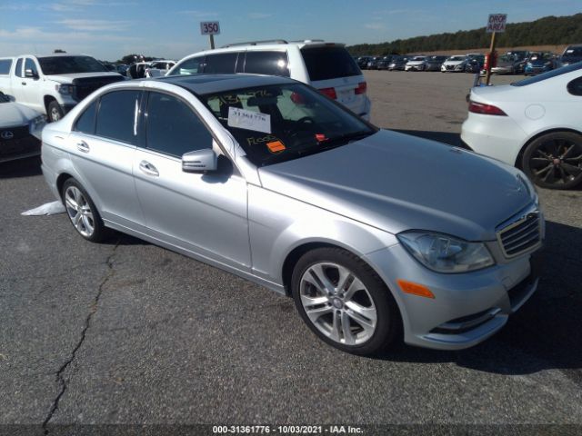 MERCEDES-BENZ C-CLASS 2014 wddgf8ab2er308615