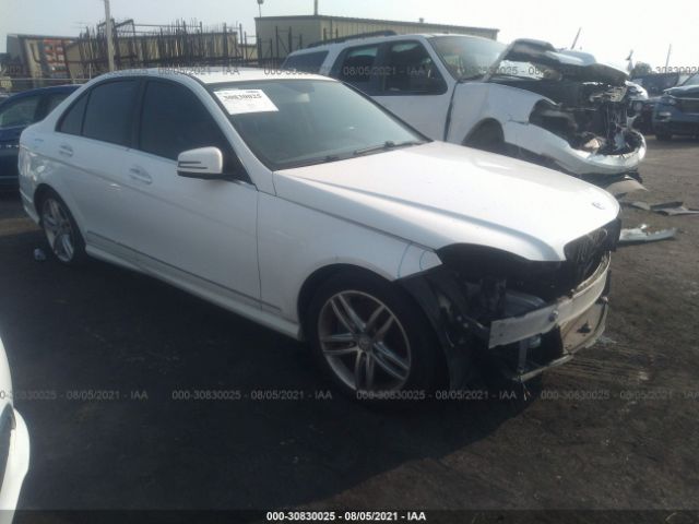 MERCEDES-BENZ C-CLASS 2014 wddgf8ab2er309585