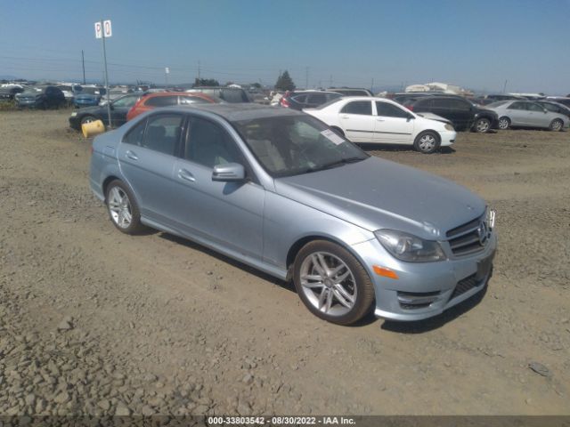 MERCEDES-BENZ C-CLASS 2014 wddgf8ab2er312552