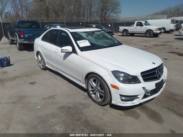 MERCEDES-BENZ C-CLASS 2014 wddgf8ab2er324099