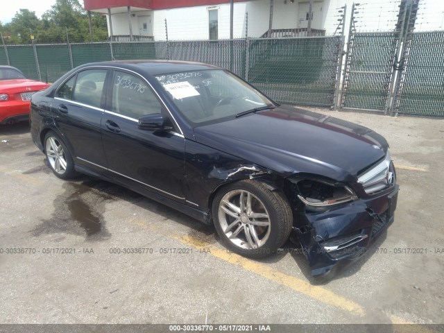 MERCEDES-BENZ C-CLASS 2013 wddgf8ab3dr253753