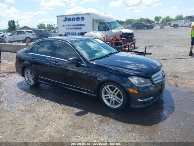 MERCEDES-BENZ C-CLASS 2013 wddgf8ab3dr256538