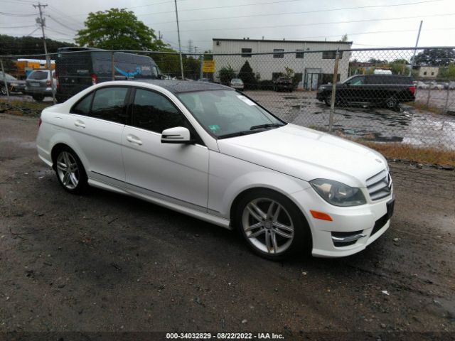 MERCEDES-BENZ C-CLASS 2013 wddgf8ab3dr261786