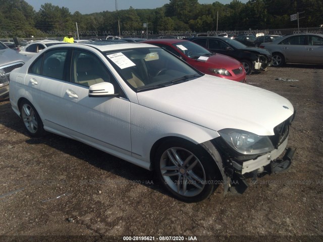 MERCEDES-BENZ C-CLASS 2013 wddgf8ab3dr262842