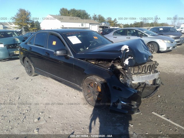 MERCEDES-BENZ C-CLASS 2013 wddgf8ab3dr266664