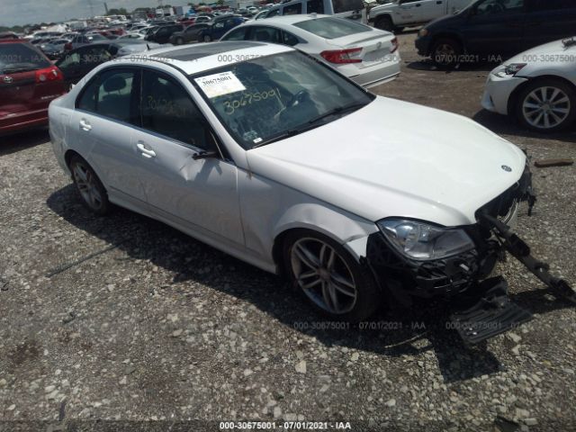 MERCEDES-BENZ C-CLASS 2013 wddgf8ab3dr282069