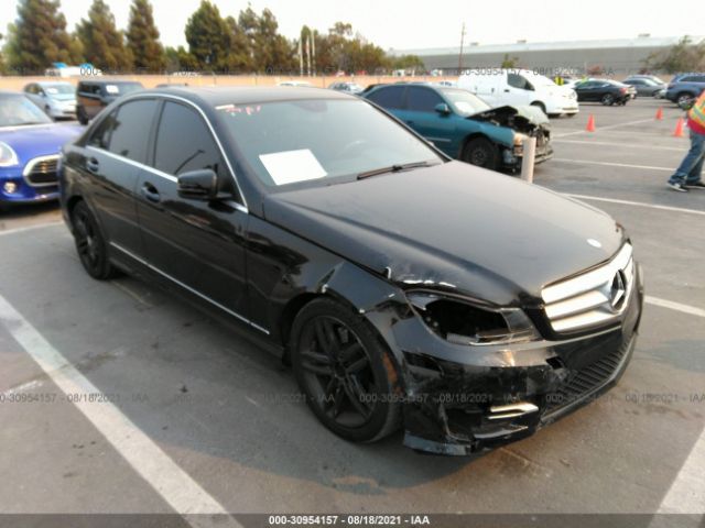 MERCEDES-BENZ C-CLASS 2013 wddgf8ab3dr285828