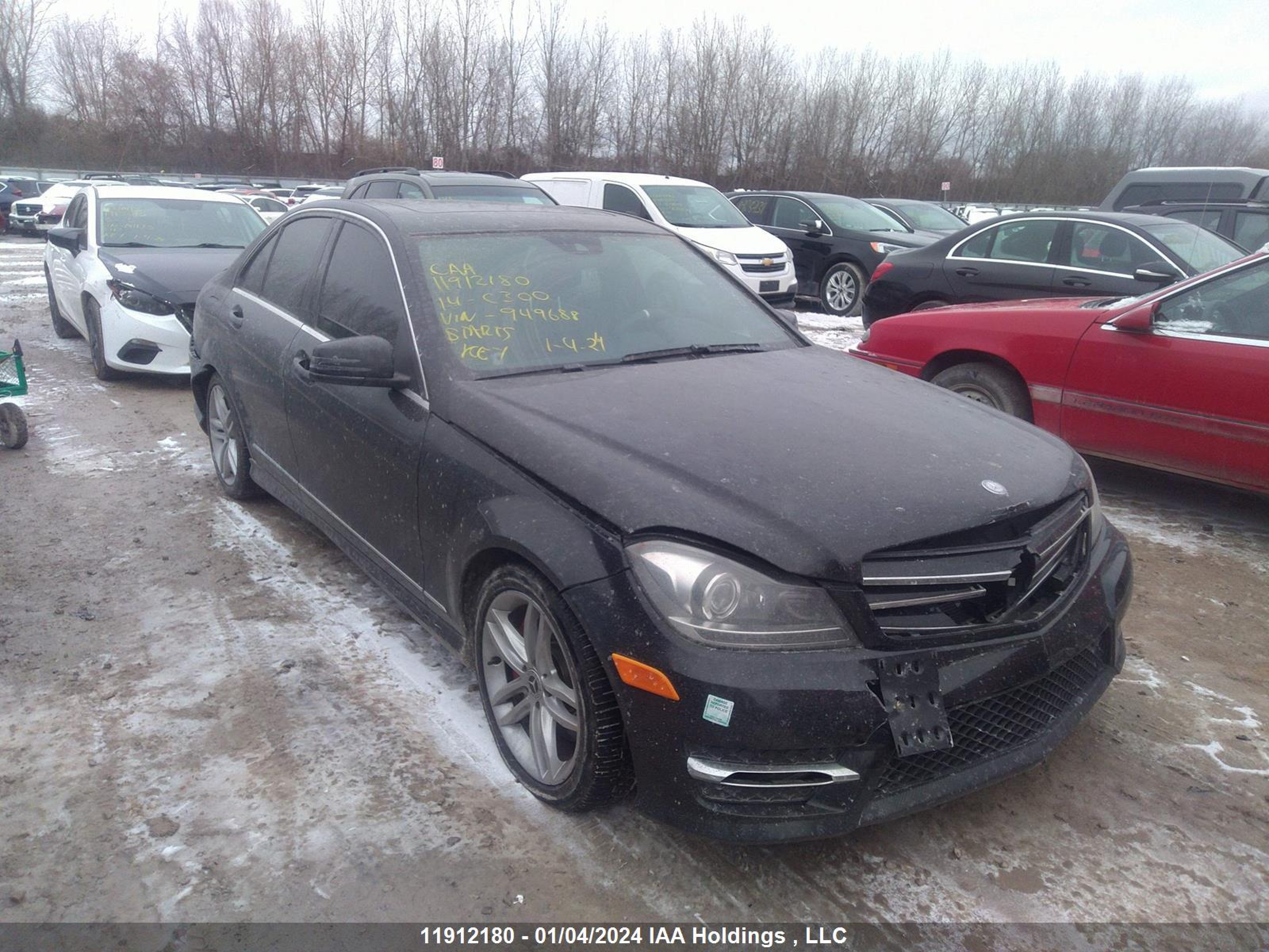 MERCEDES-BENZ C-KLASSE 2014 wddgf8ab3ea949688