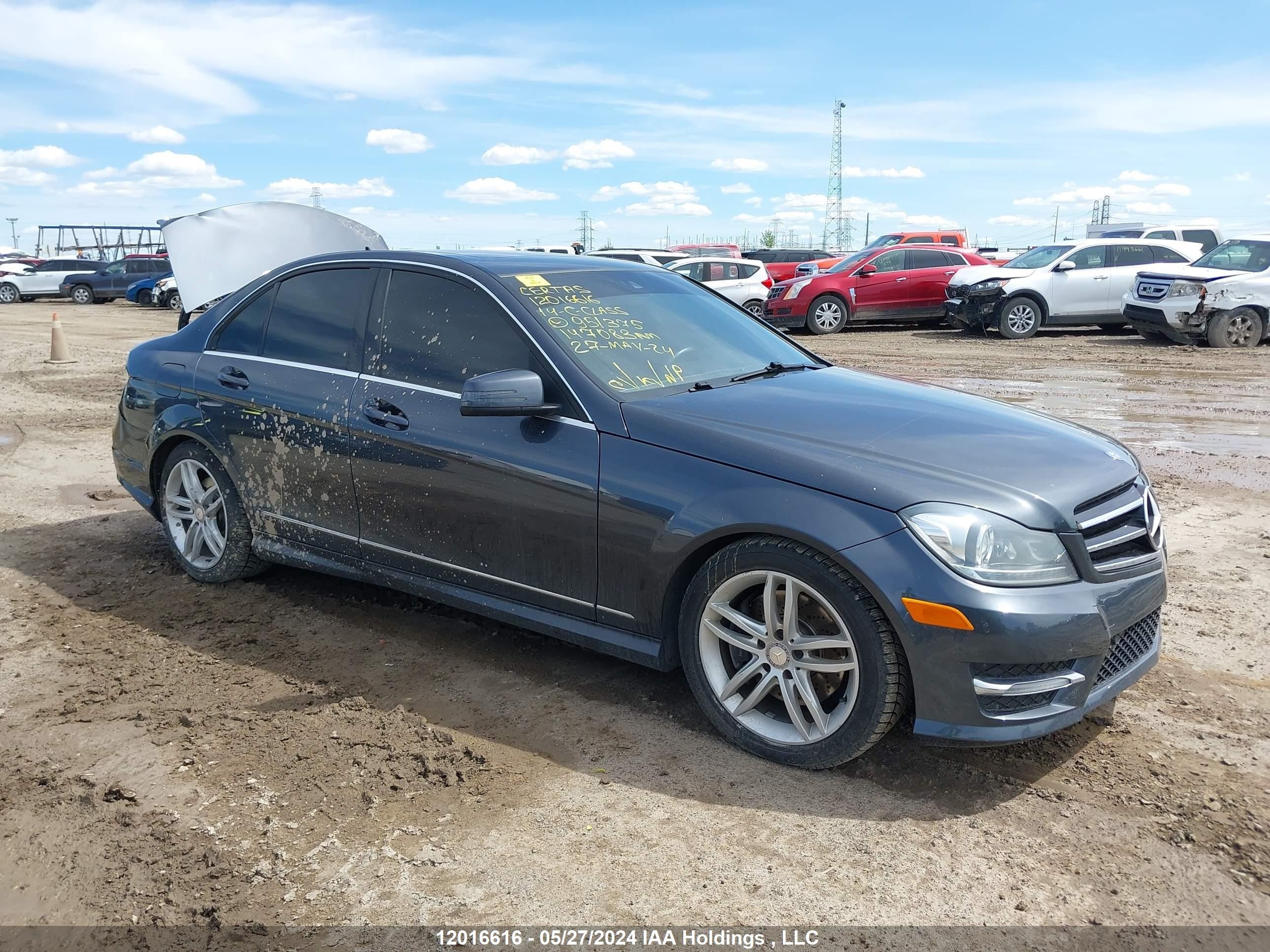 MERCEDES-BENZ C-KLASSE 2014 wddgf8ab3ea951375