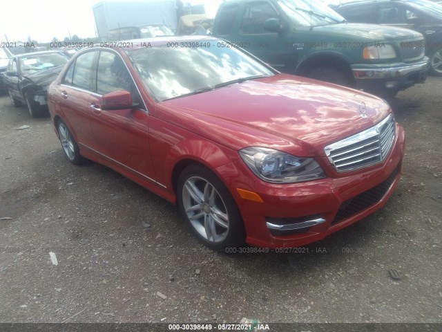 MERCEDES-BENZ C-CLASS 2014 wddgf8ab3eg236321