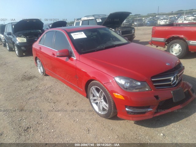 MERCEDES-BENZ C-CLASS 2014 wddgf8ab3eg241471