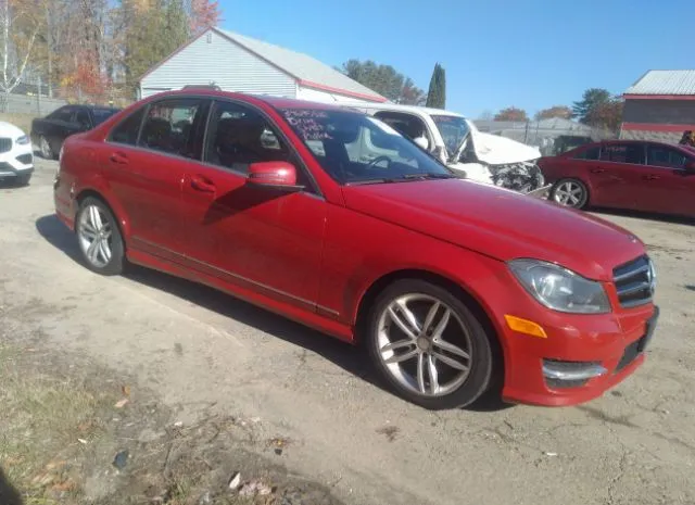 MERCEDES-BENZ C-CLASS 2014 wddgf8ab3er319624