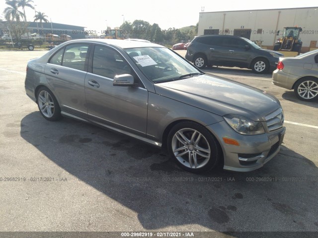 MERCEDES-BENZ C-CLASS 2013 wddgf8ab4da787133