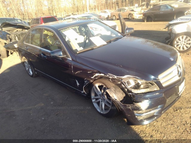 MERCEDES-BENZ C-CLASS 2013 wddgf8ab4dg070907