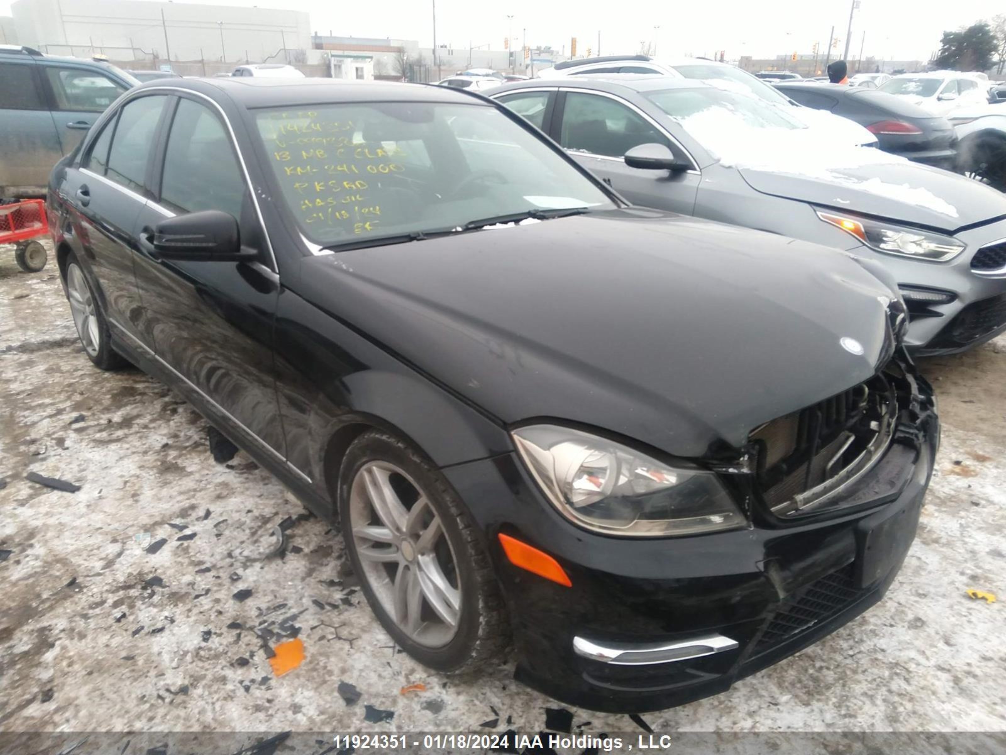 MERCEDES-BENZ C-KLASSE 2013 wddgf8ab4dg099386