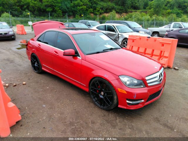 MERCEDES-BENZ C-CLASS 2013 wddgf8ab4dg141457