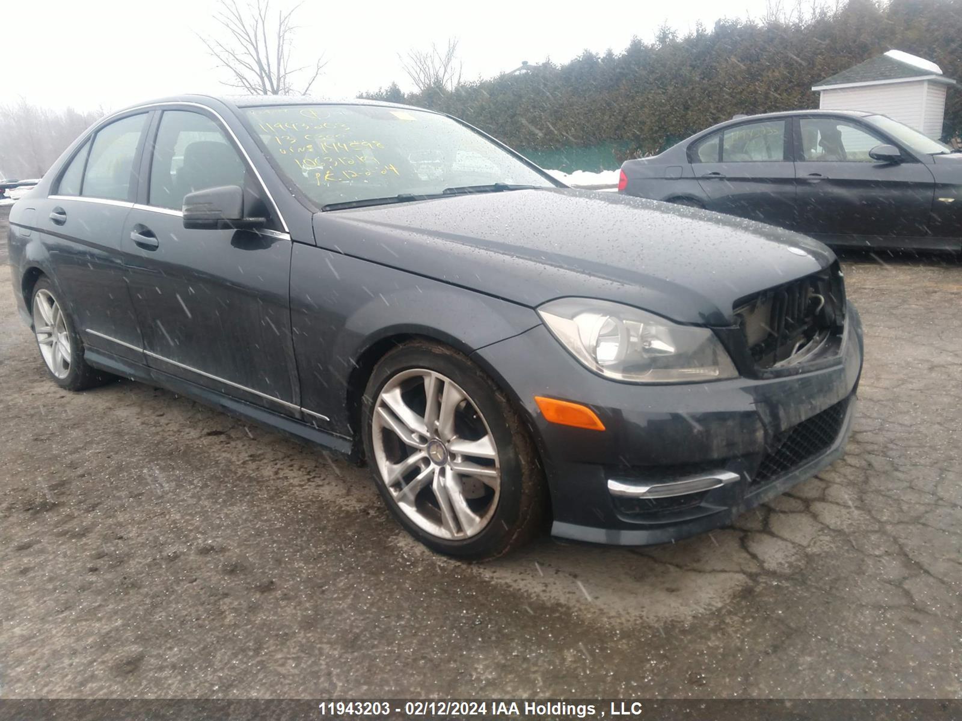 MERCEDES-BENZ C-KLASSE 2013 wddgf8ab4dg144598