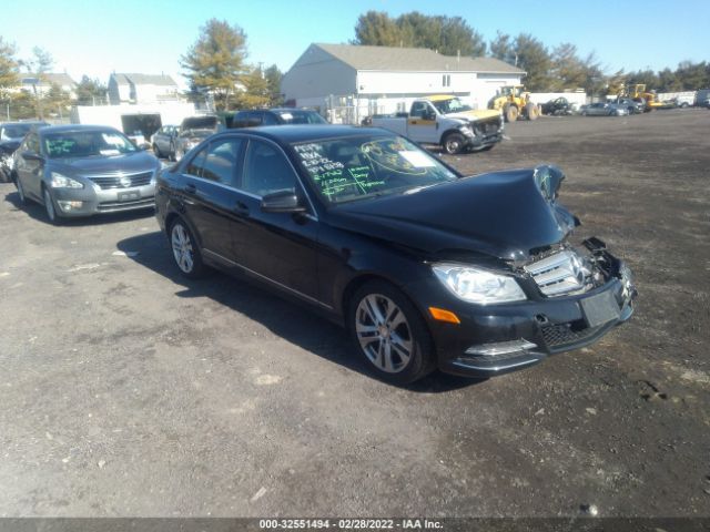 MERCEDES-BENZ C-CLASS 2014 wddgf8ab4eg231225