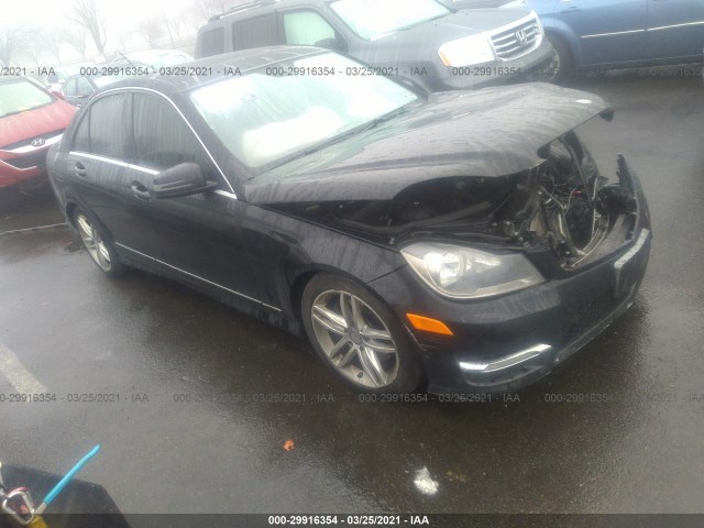 MERCEDES-BENZ C-CLASS 2014 wddgf8ab4er303304