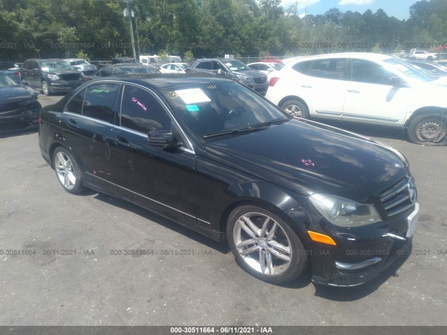 MERCEDES-BENZ C-CLASS 2014 wddgf8ab4er304081