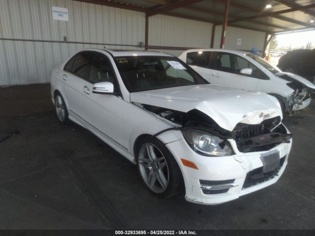 MERCEDES-BENZ C-CLASS 2014 wddgf8ab4er304386