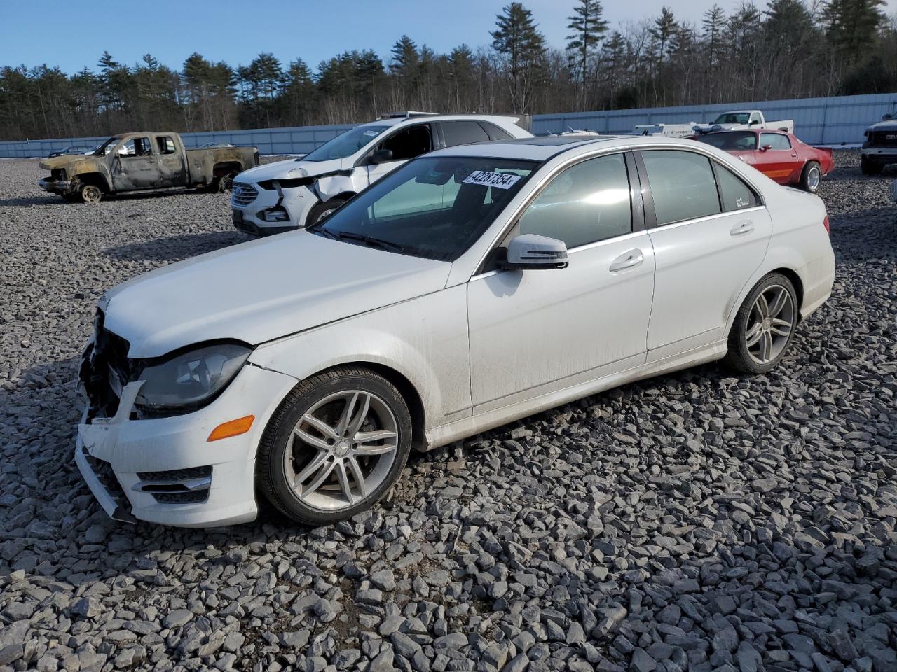 MERCEDES-BENZ C-KLASSE 2014 wddgf8ab4er324573