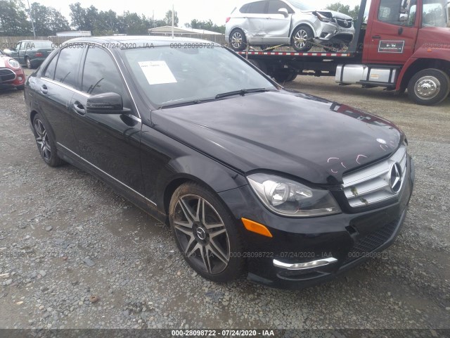 MERCEDES-BENZ C-CLASS 2013 wddgf8ab5dg073086