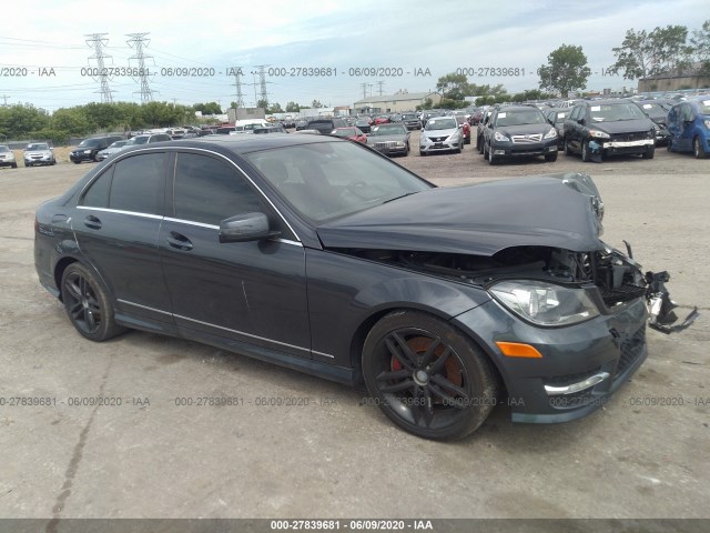 MERCEDES-BENZ C-CLASS 2013 wddgf8ab5dr252488