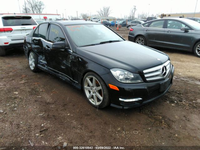 MERCEDES-BENZ C-CLASS 2013 wddgf8ab5dr284292