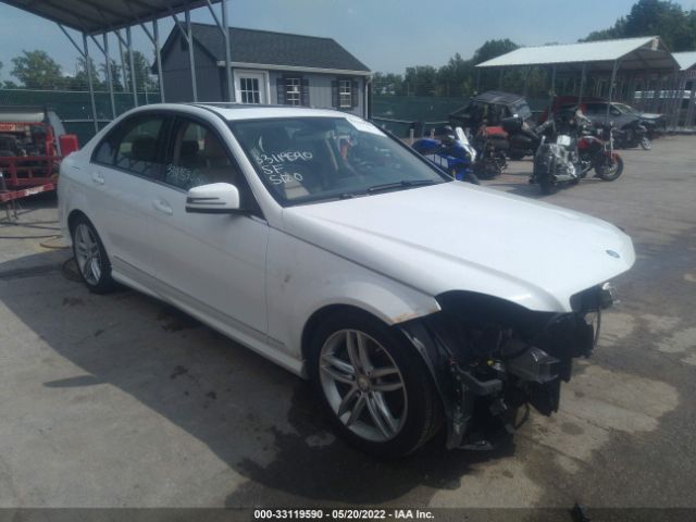 MERCEDES-BENZ C-CLASS 2013 wddgf8ab5dr286270