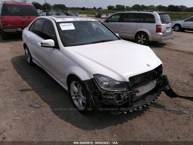 MERCEDES-BENZ C-CLASS 2013 wddgf8ab5dr297057