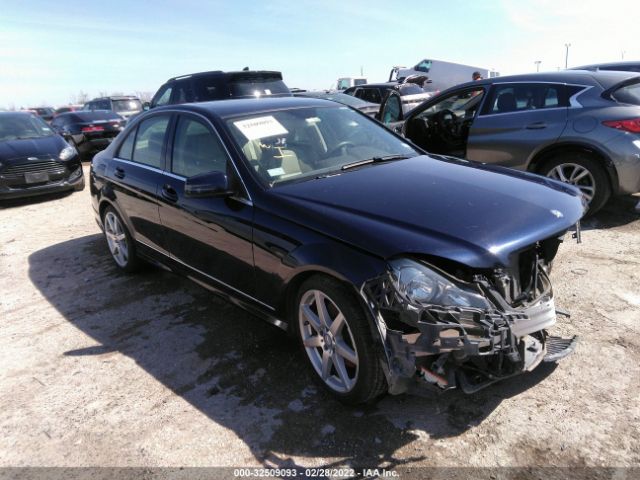 MERCEDES-BENZ C-CLASS 2014 wddgf8ab5eg243674