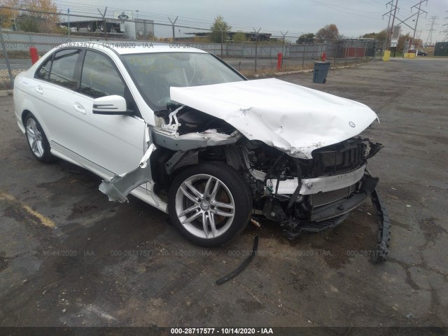 MERCEDES-BENZ C-CLASS 2014 wddgf8ab5er306390