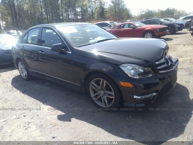 MERCEDES-BENZ C-CLASS 2014 wddgf8ab5er322962