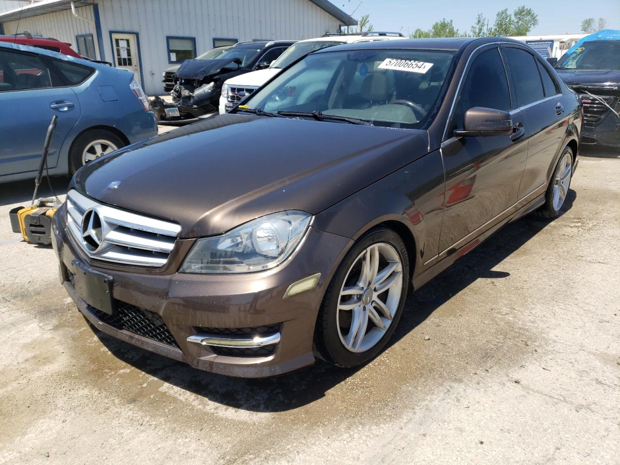 MERCEDES-BENZ C-KLASSE 2013 wddgf8ab6da774027