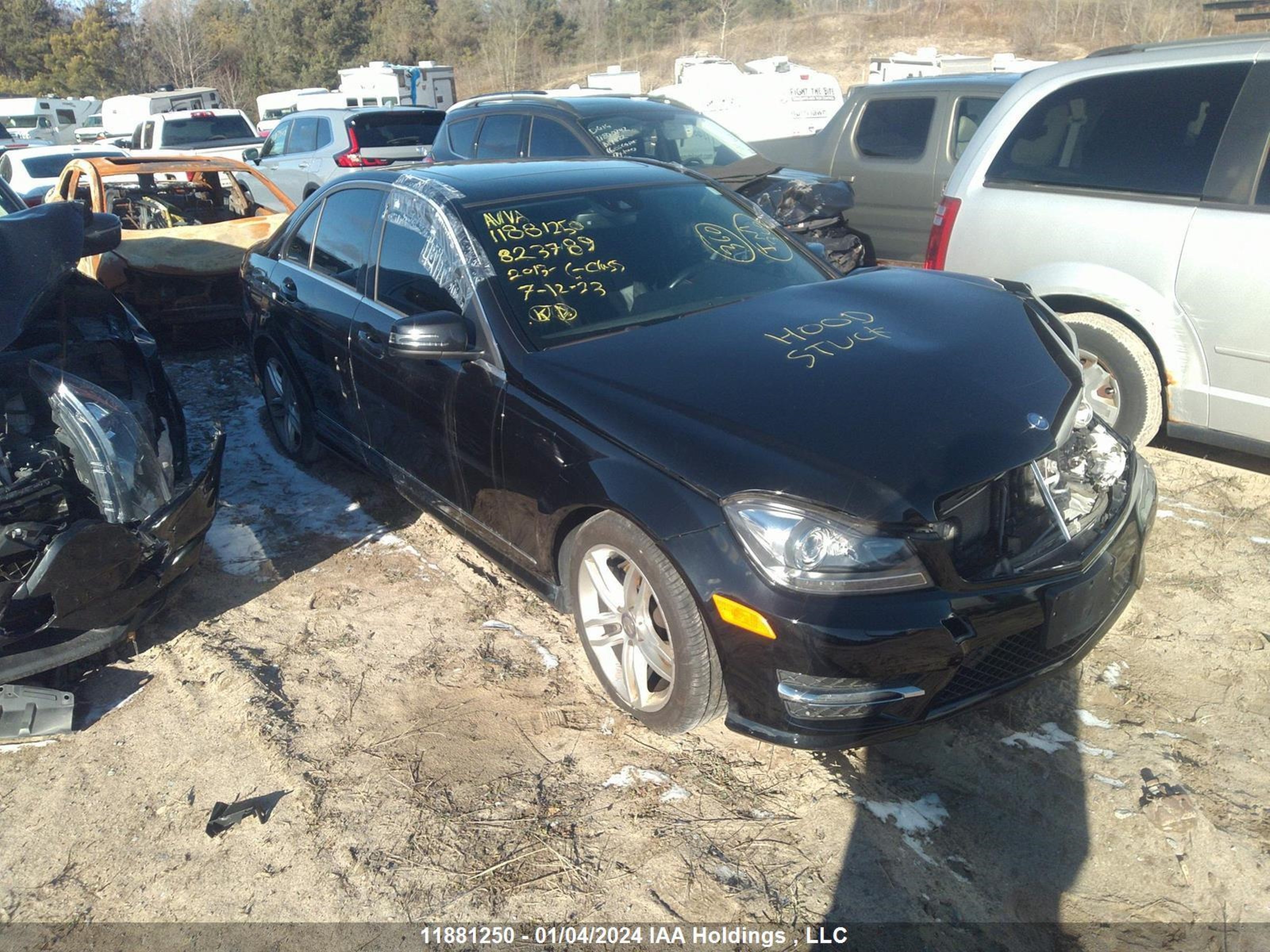 MERCEDES-BENZ C-KLASSE 2013 wddgf8ab6da823789