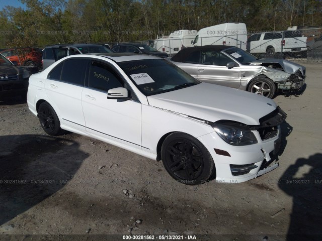 MERCEDES-BENZ C-CLASS 2013 wddgf8ab6dr284219