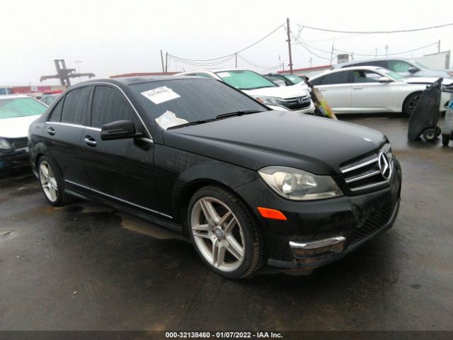 MERCEDES-BENZ C-CLASS 2014 wddgf8ab6eg156656