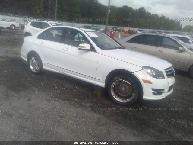 MERCEDES-BENZ C-CLASS 2014 wddgf8ab6er302980