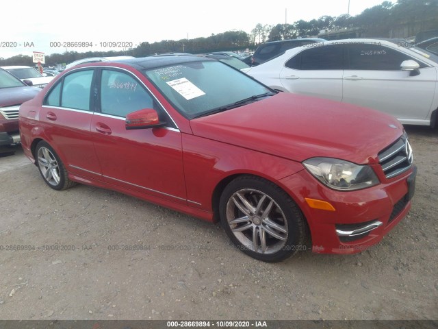 MERCEDES-BENZ C-CLASS 2014 wddgf8ab6er303031