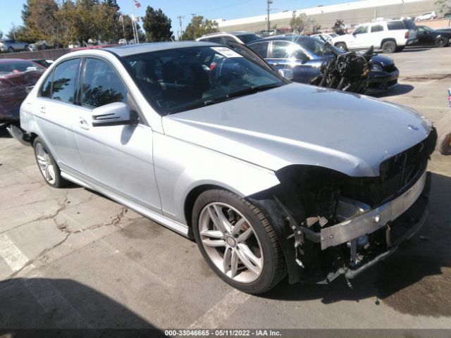 MERCEDES-BENZ C-CLASS 2014 wddgf8ab6er304194